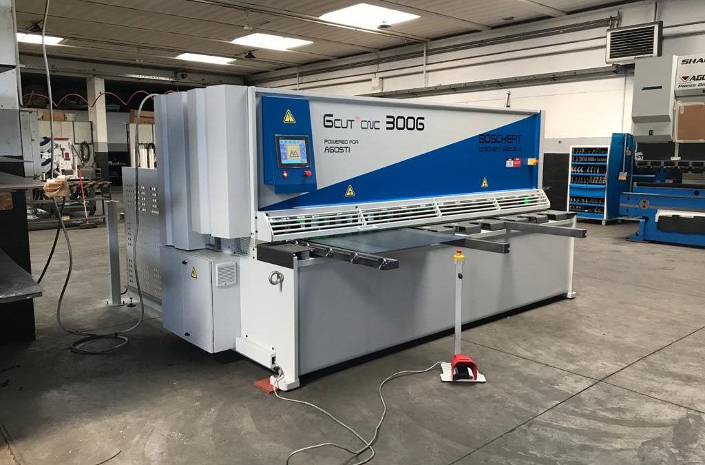 Cesoia nuova BOSCHERT GIZELIS G-CUT 3006 cnc 3 assi INDUSTRIA 4.0