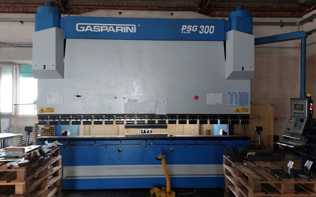 Piegatrice usata GASPARINI PSG 300-4000 cnc 6 assi