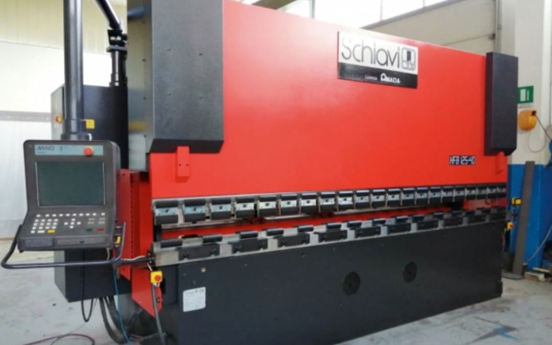 Piegatrice usata SCHIAVI HFB 125/4000 cnc 8 assi