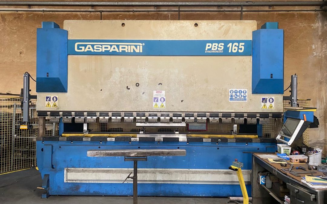 Piegatrice usata GASPARINI PBS 165/4000 cnc 4 assi