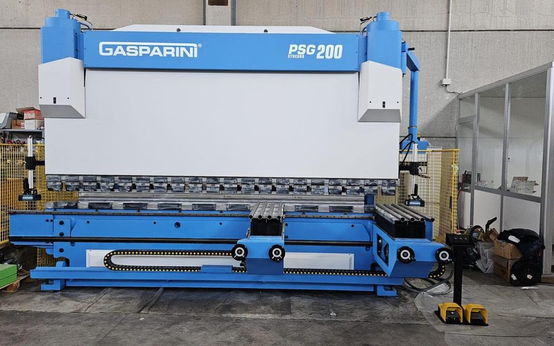 Piegatrice usata GASPARINI PSG 200/4000 cnc 6 assi