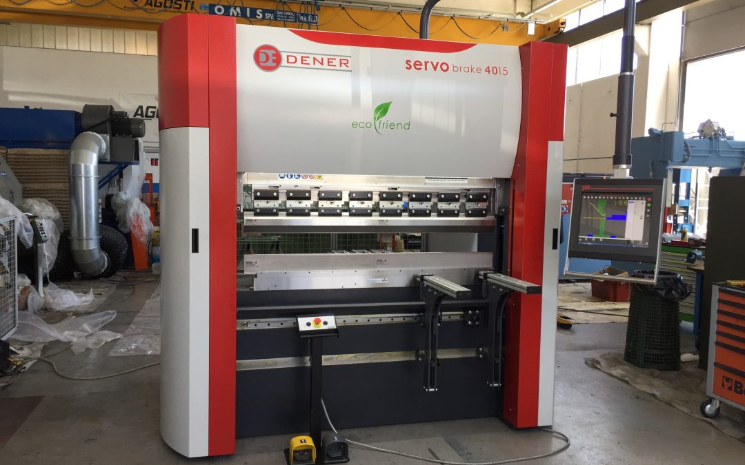 Piegatrice usata DENER SERVOBRAKE 4015 cnc 4 assi