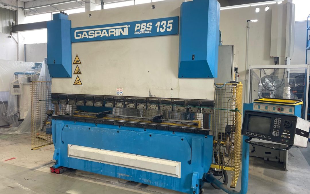Piegatrice usata GASPARINI PBS 135-3000 cnc 6 assi